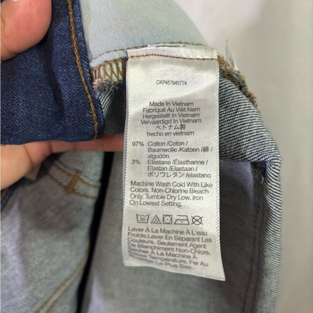 Madewell Women's Skinny Jeans in Deep Blue - Picture 9 of 9